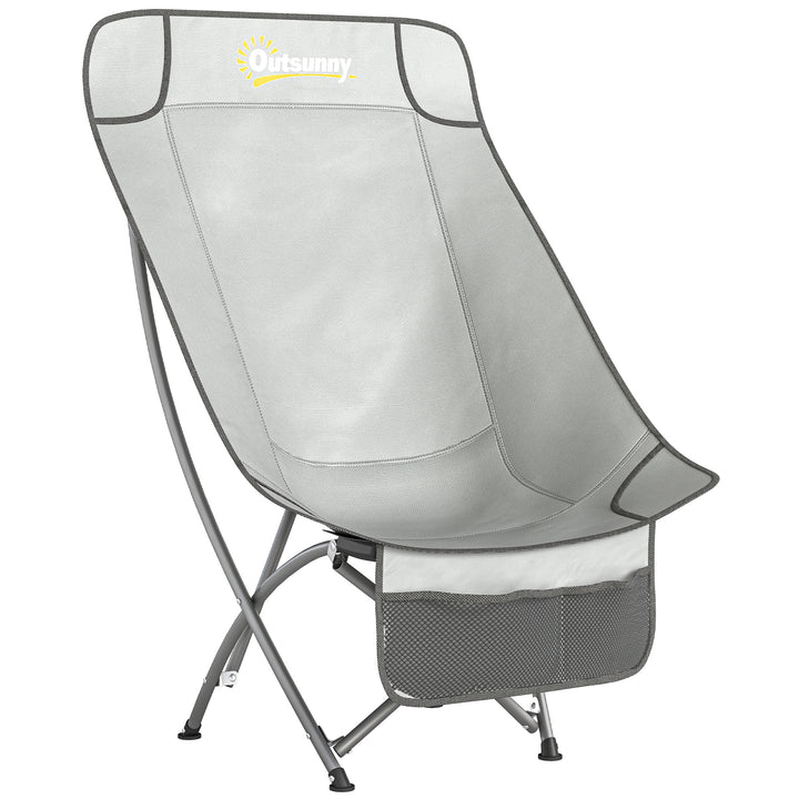 Camping Chair for Adults Heavy Duty Folding Camp Chair with Side Pocke
