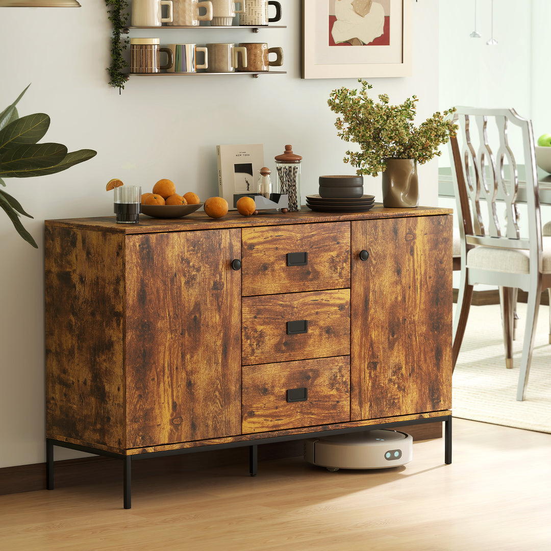 Modern Rustic Brown Sideboard - view 2
