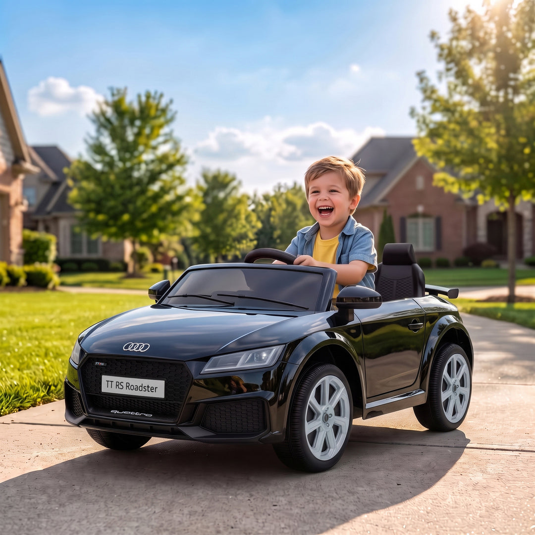 12V Audi TT RS Licensed Electric Car, Electric Ride On Toy with - view 2