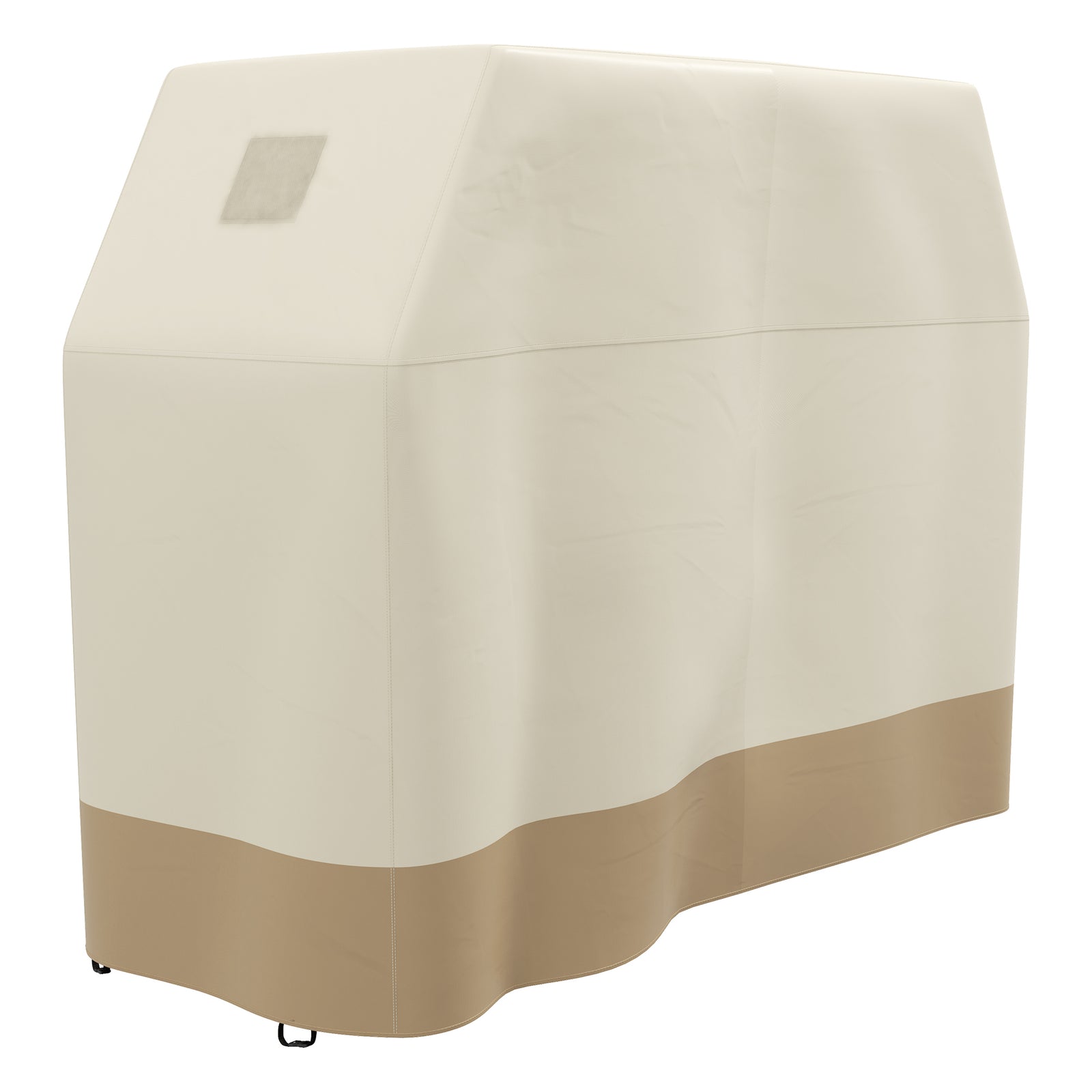 66W x 152Lcm PU Coated Protective Grill Cover - Beige
