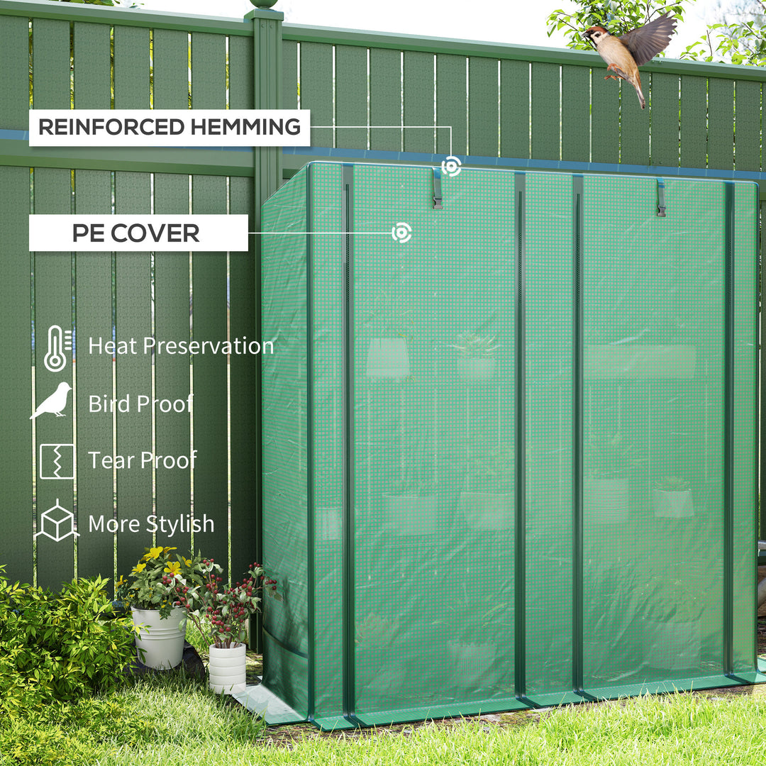 Three-Tier Mini Greenhouse - Green