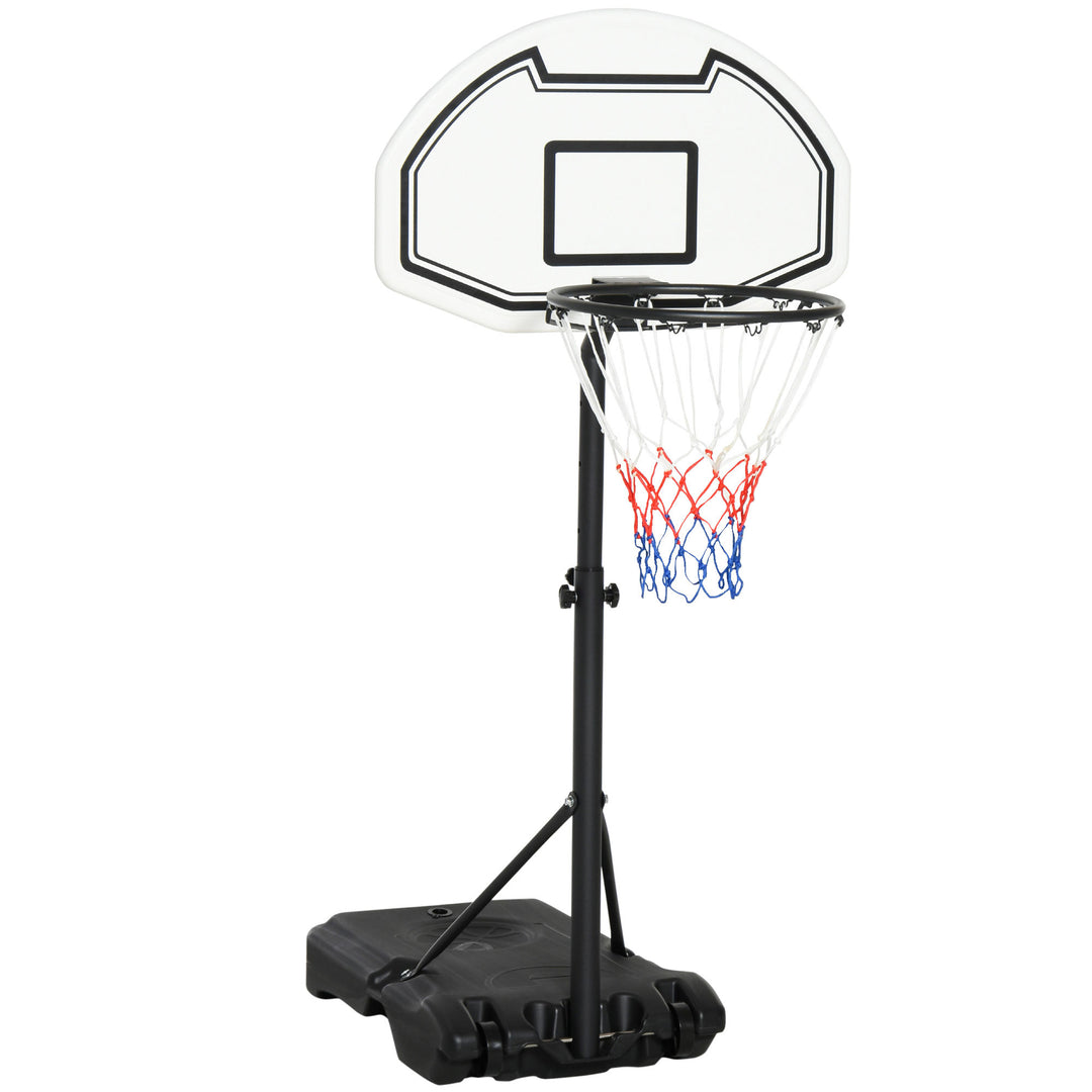 MCL 94-123cm Adjustable Height Basketball Hoop and Stand