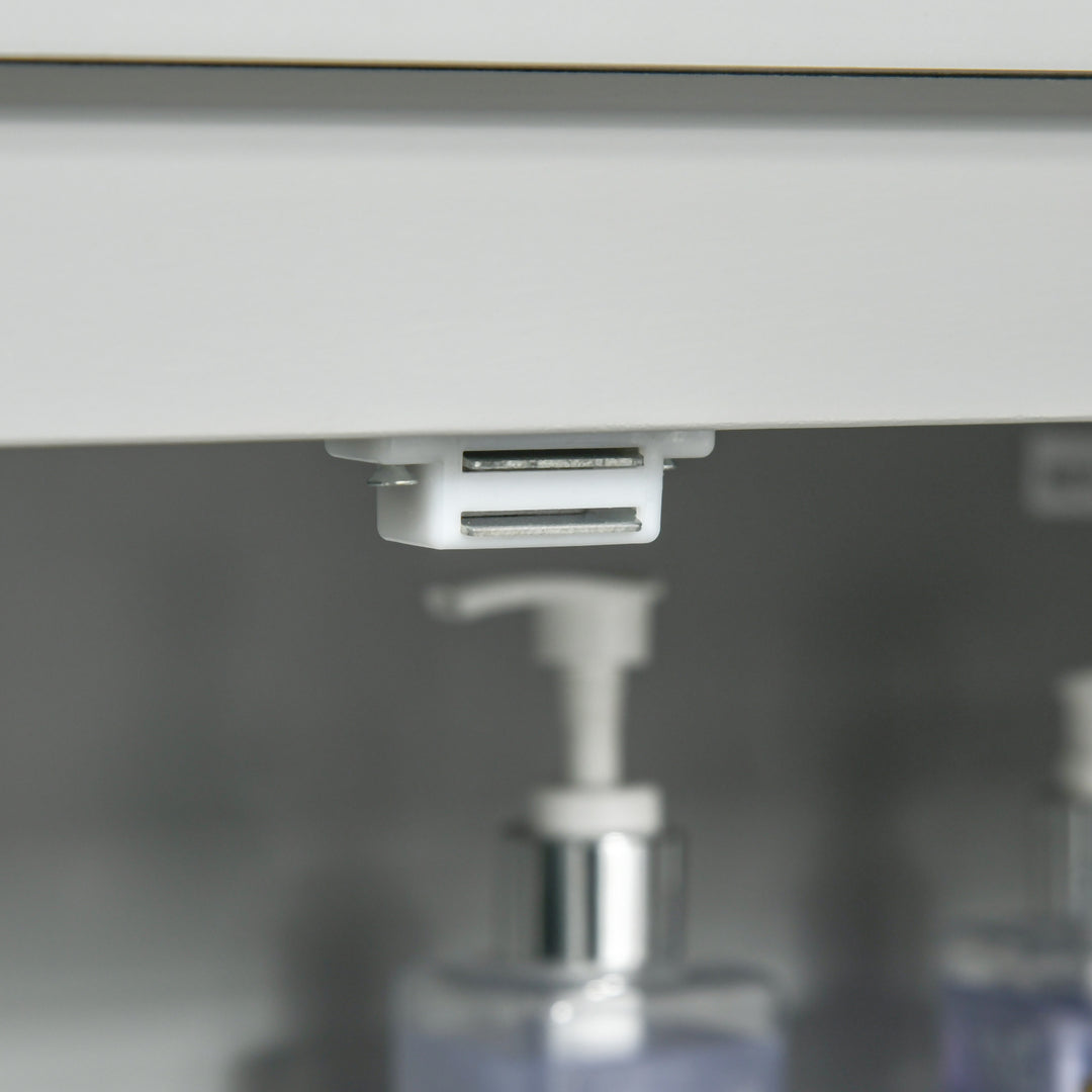 Modern Bathroom Floor Cabinet - Grey