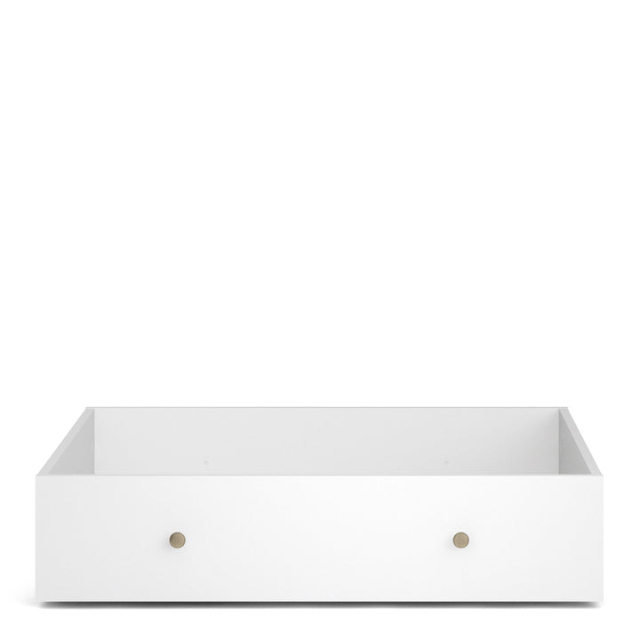 Paris Underbed Storage Drawer for Single Bed in White