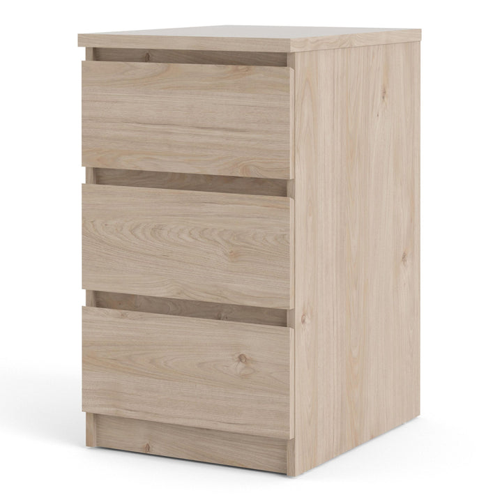 Naia Bedside 3 Drawers in Jackson Hickory Oak