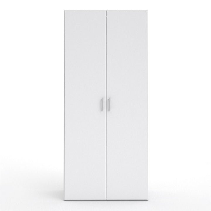 Space Wardrobe with 2 doors White 1750