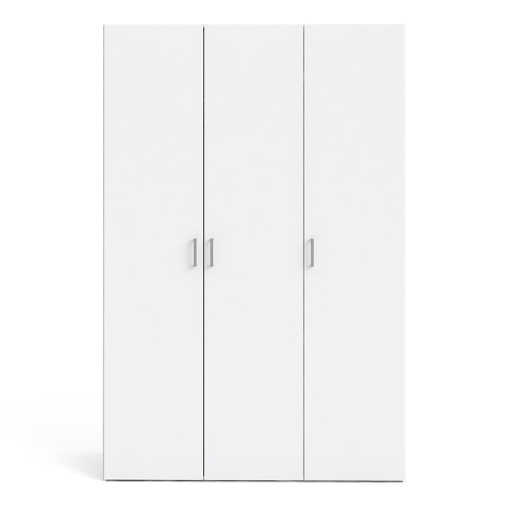 Space Wardrobe with 3 doors White 1750