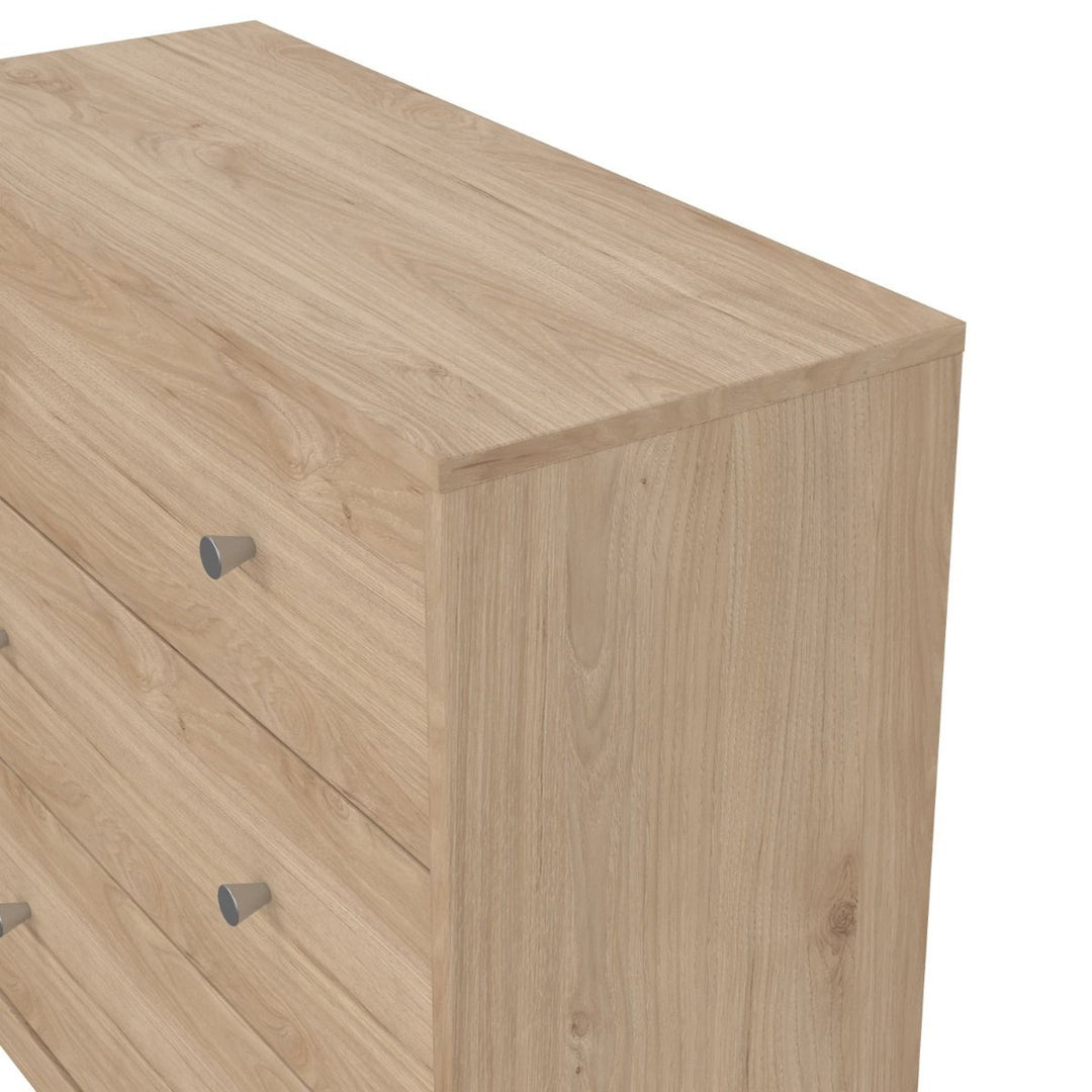May Chest of 3 Drawers in Jackson Hickory Oak