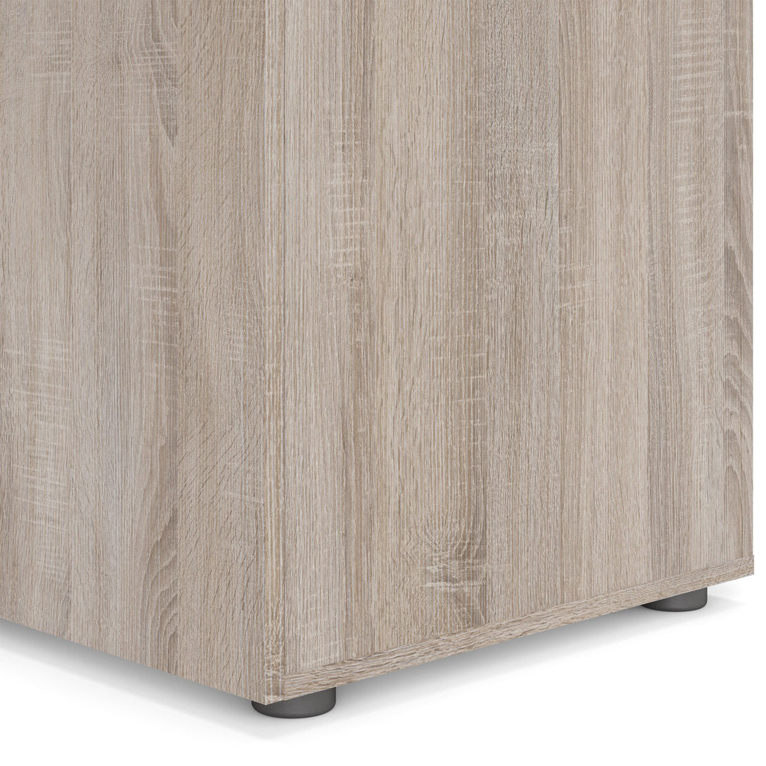 Pepe Wardrobe with 3 doors in Truffle Oak