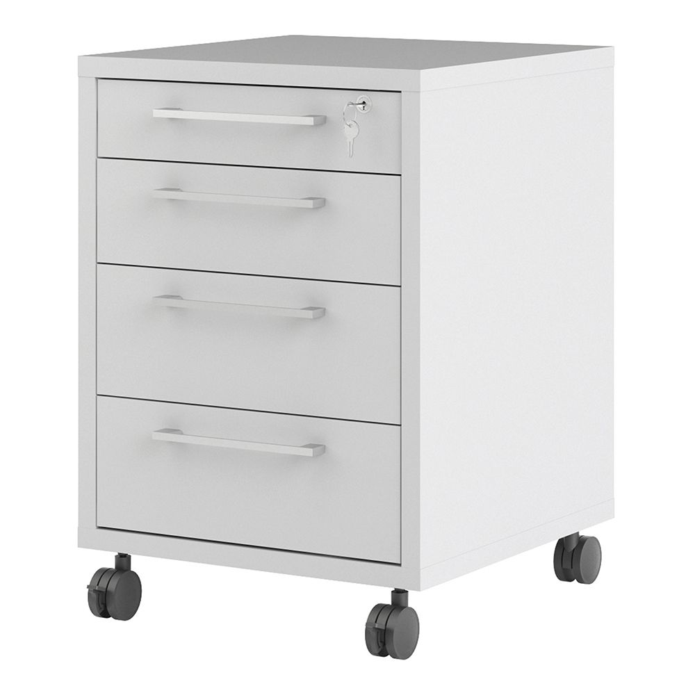 Prima Mobile cabinet in White