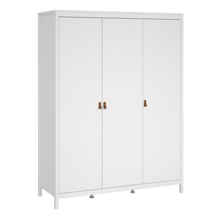 Barcelona Wardrobe with 3 doors in White