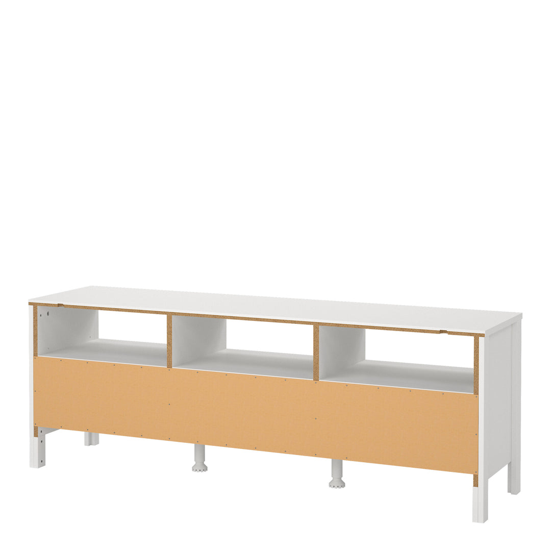 Barcelona Tv-unit 3 drawers in White