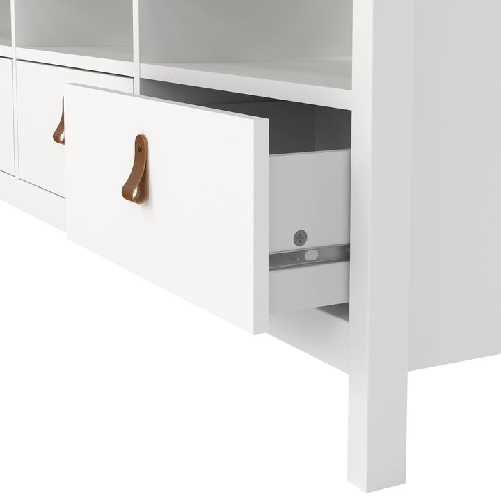 Barcelona Tv-unit 3 drawers in White