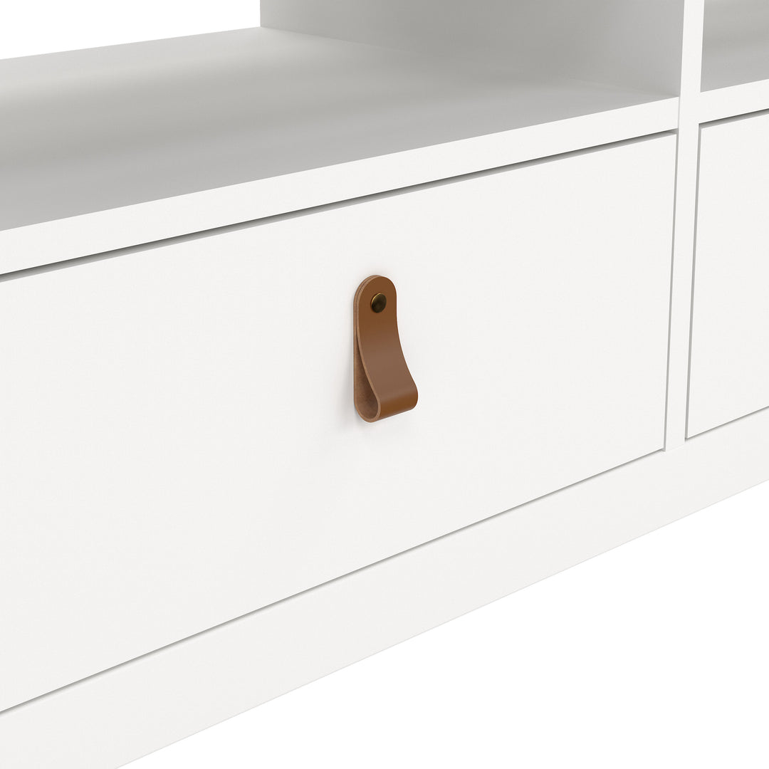 Barcelona Tv-unit 3 drawers in White