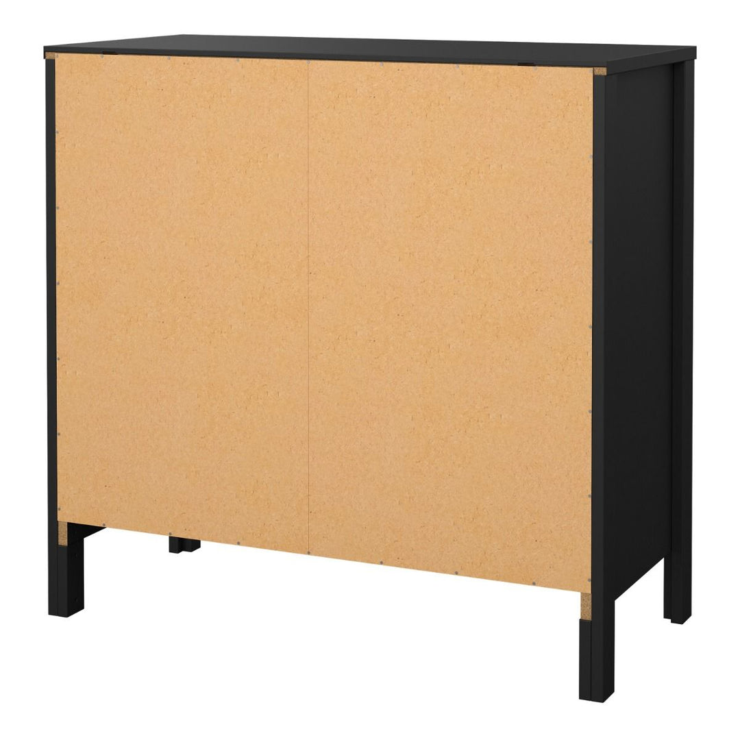 Barcelona Sideboard 2 doors + 1 drawer in Matt Black