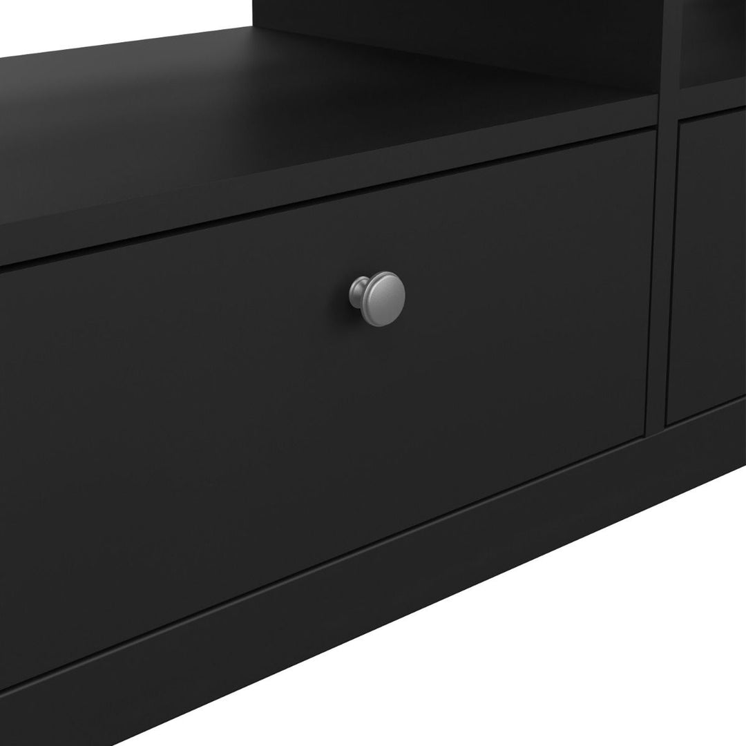 Madrid Tv-unit 3 drawers in Matt Black