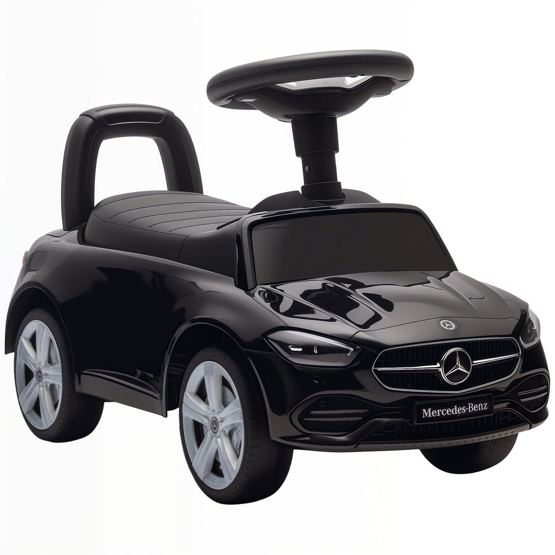 Official Mercedes-Benz Ride On Car, Foot to Floor Sliding Walker with 