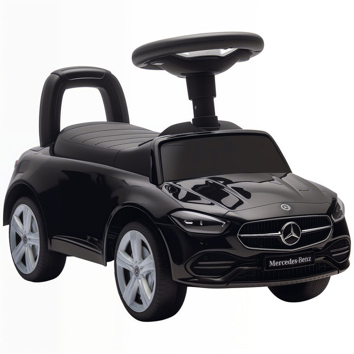 Official Mercedes-Benz Ride On Car, Foot to Floor Sliding Walker with 