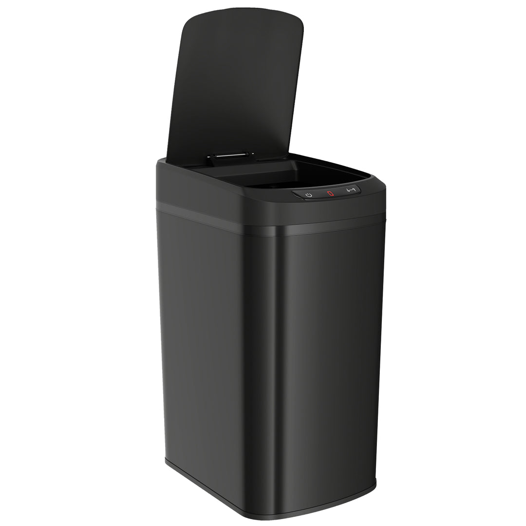 12L Sensor Bin, Automatic Touchless Motion Sensor Kitchen Bin with Fingerprint Resistant Stainless Steel