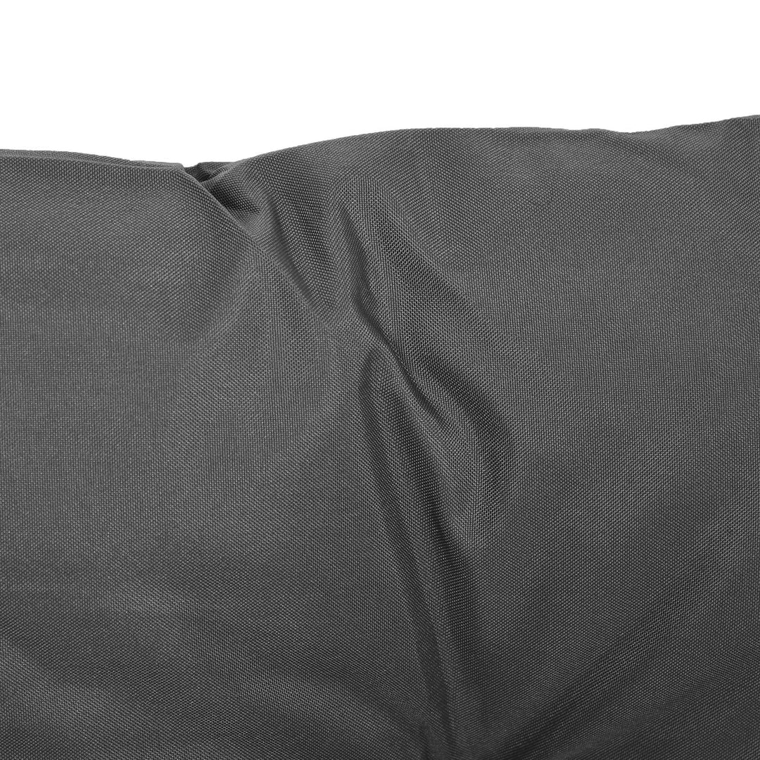 Set of Two Outdoor Seat Cushions - Dark Grey