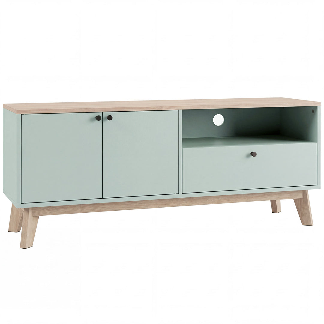 TV Stand Cabinet for Television up to 36 Inch, Modern TV Unit with 2 D
