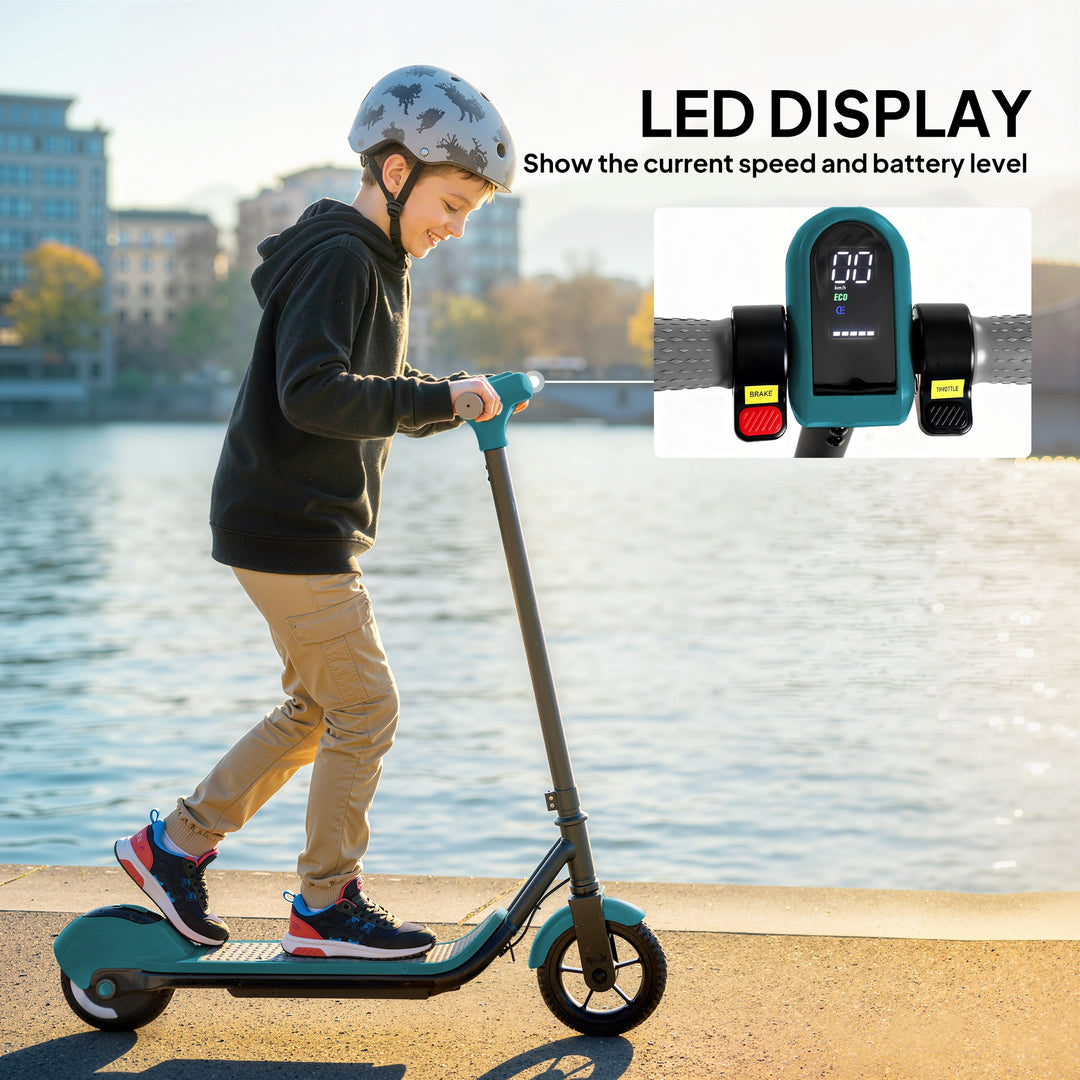 Electric Scooter for Kids, with LED Display