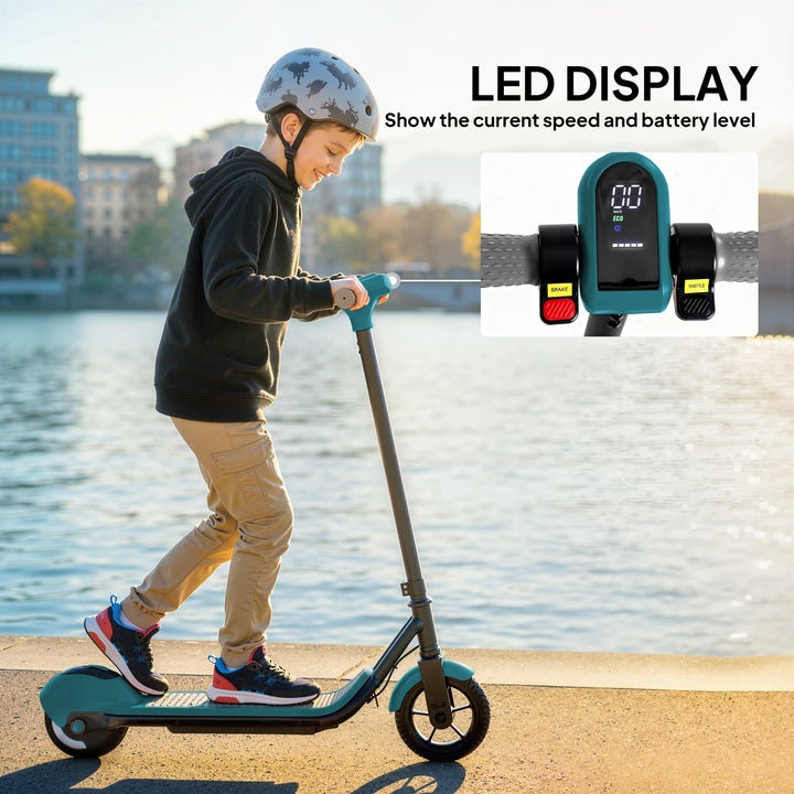 Electric Scooter for Kids, with LED Display