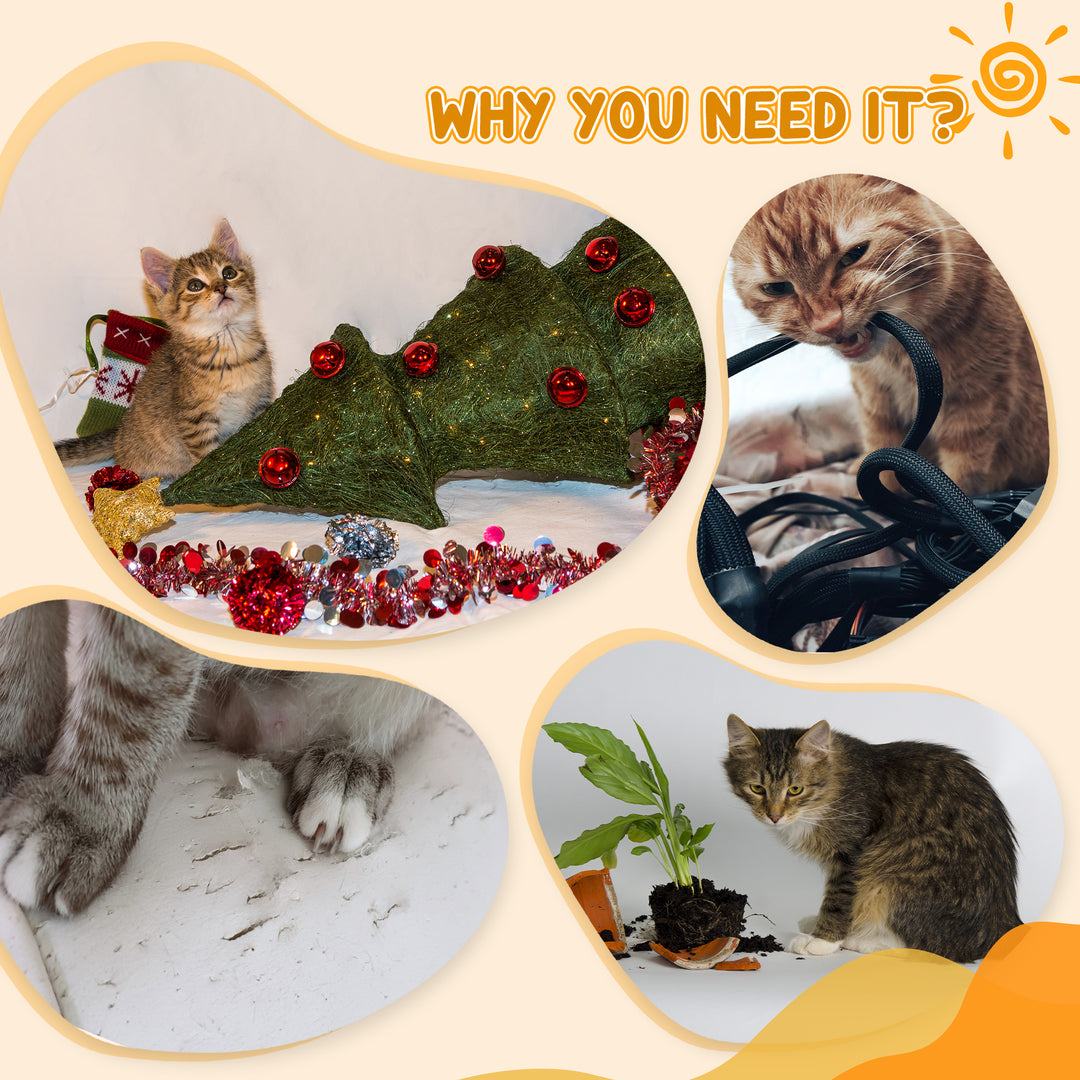 70cm Height Cat Post Tree Scratching Barrel Sisal Activity Center Condo Kitten Bed Scratcher Climbing Climber Play House for Indoor Cats