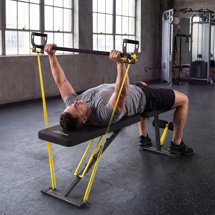 Adjustable Weight Bench, 300kg Incline Decline Flat Foldable Bench Pre