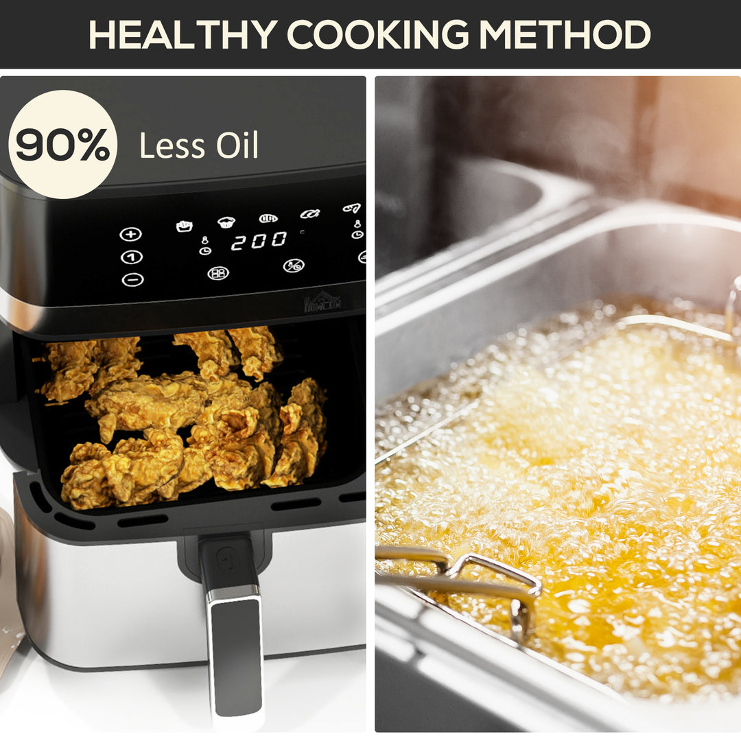 8.5L Dual Basket Air Fryer, with Sync and Multi-Menu Cooking