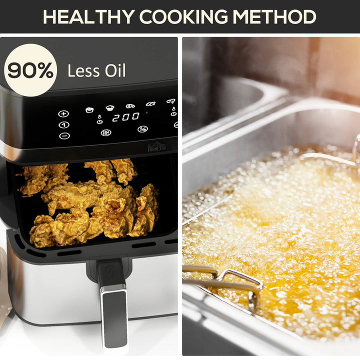 8.5L Dual Basket Air Fryer, with Sync and Multi-Menu Cooking