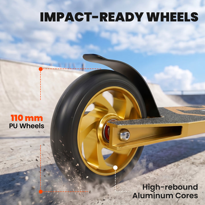 Stunt Scooter, Pro Scooter for Adult Teens with 360° Handlebar, 110 - view 4
