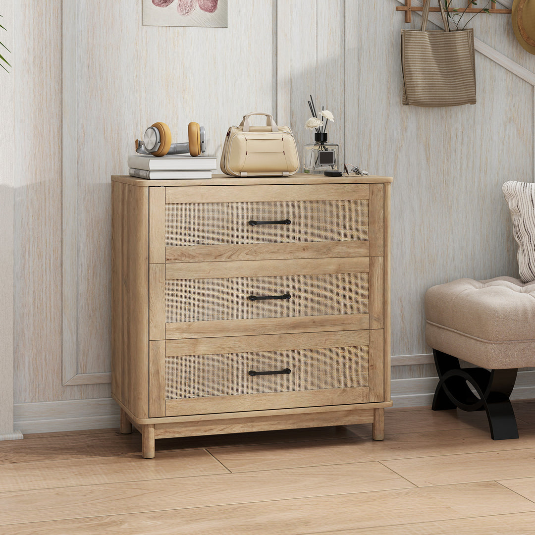 76 cm Wide Drawer Chest of Drawers with 3 Drawer
