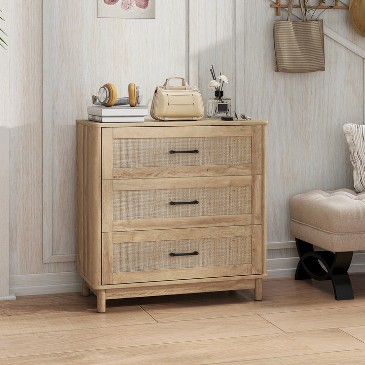 76 cm Wide Drawer Chest of Drawers with 3 Drawer