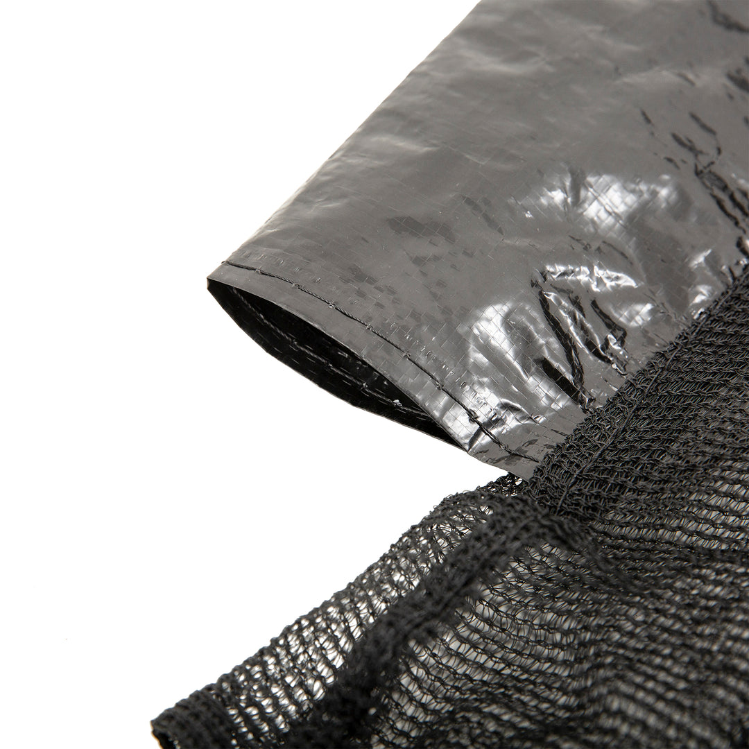 13ft Trampoline Net Replacement Safety Net Enclosure Net Spare w/ 8 Poles