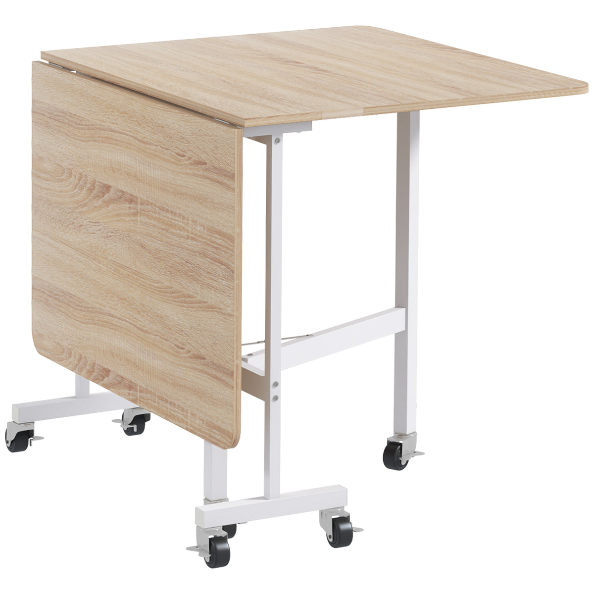 4-6 Person Drop Leaf Dining Table - Oak