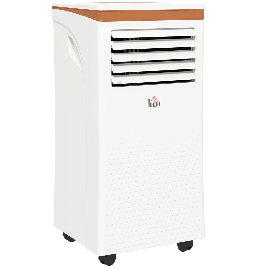 Portable Air Conditioner 10000 BTU, 4-in-1 Mobile Air Conditioning Unit with Cooling, Fan, Dehumidifier & Sleep Mode, LED Display, Remote Control, 24H Timer, Window Kit for Rooms up to 30㎡