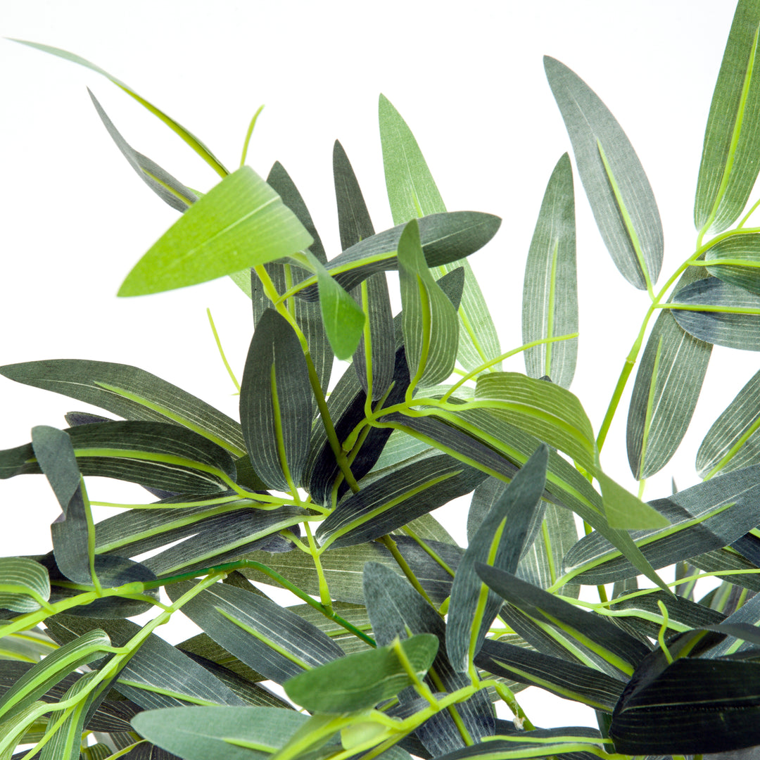 6ft Artificial Bamboo Tree Plant Greenery in A Pot for Home Office Planter 1.8M