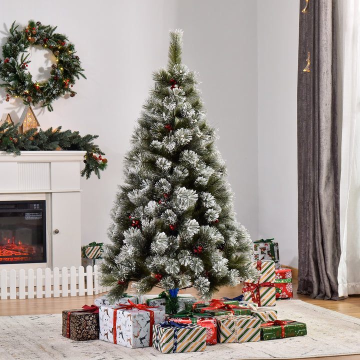 HOMCOM Christmas Tree, 150H cm-Green | Aosom UK