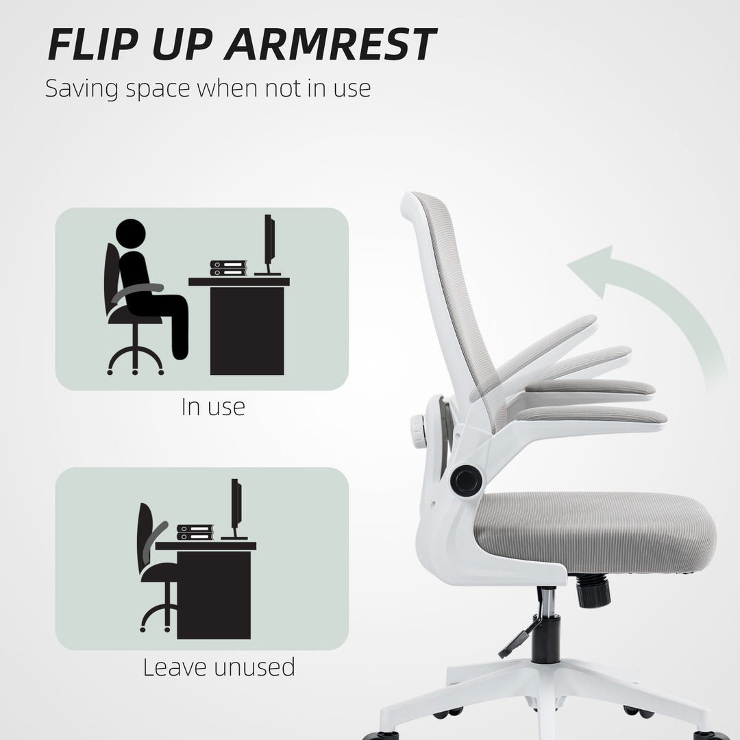 Mesh Back Adjustable Office Chair - Grey