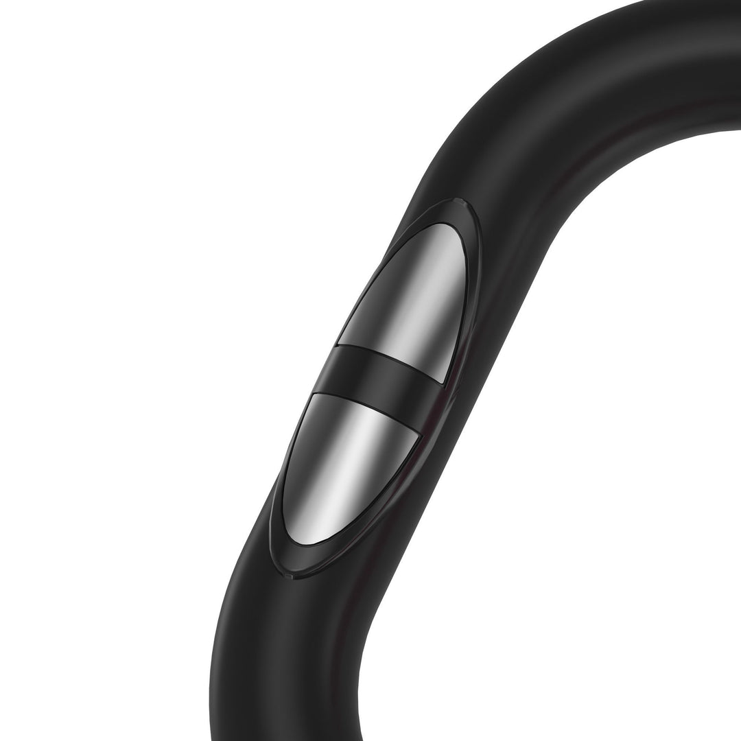 MCL Folding Exercise Bike, Fitness Bicycle Indoor Trainer, 8-Level Magnetic Resistance Adjustable, with LCD Monitor, Pulse Sensor, Pink