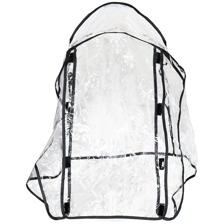 Rain Cover for Dog Pram Stroller, with Front and Rear Entry