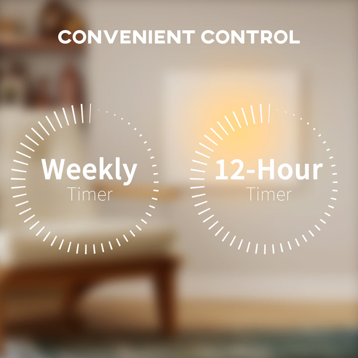 MCL Wifi Smart Electric Heater, Far Infrared, Wall Mounted - 400W