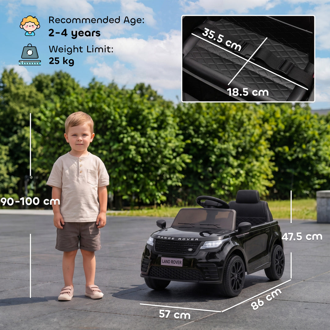 Range Rover Velar Licensed 12V Electric Car for Kids with Remote - view 3