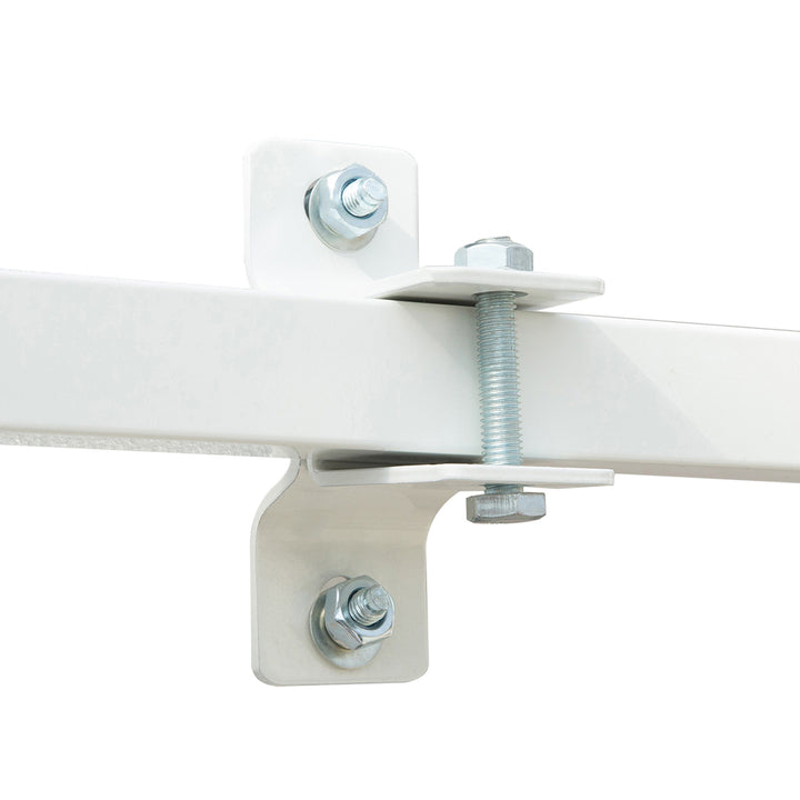 MCL 4x2.5m Manual Awning Window Door Sun Weather Shade w/ Handle Beige