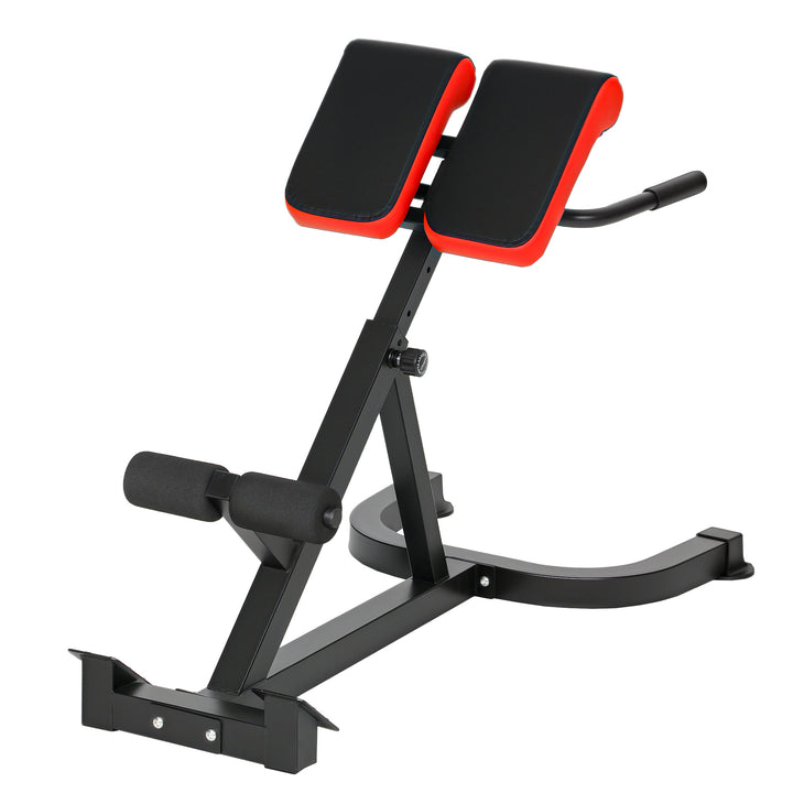 45-Degree Hyperextension Roman Chair, 5-Level Adjustable Back Extensio