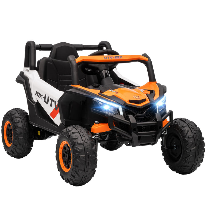 12V Kids Ride On Car with Remote Control, Ages 3-5, Music, Orange