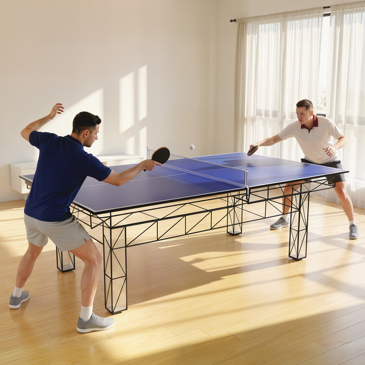 9 ft Folding Ping Pong Table Top for Billiard Tables, Table Tennis - view 2