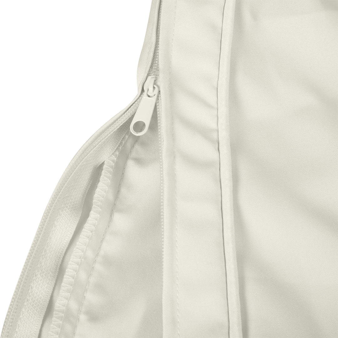 MCL Replacement Cushion Covers for Garden Sofa Set, Garden Rattan Sofa Cushion Polyester Cover Replacement Outdoor - No Cushion Included, Cream