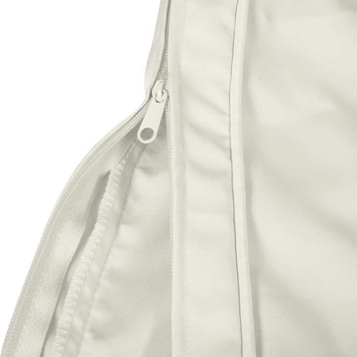 MCL Replacement Cushion Covers for Garden Sofa Set, Garden Rattan Sofa Cushion Polyester Cover Replacement Outdoor - No Cushion Included, Cream